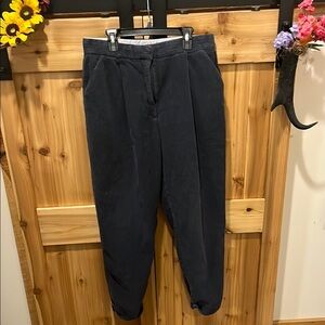 Seen Worn Kept Foster Tapered Navy Corduroy Trouser Women's Pants